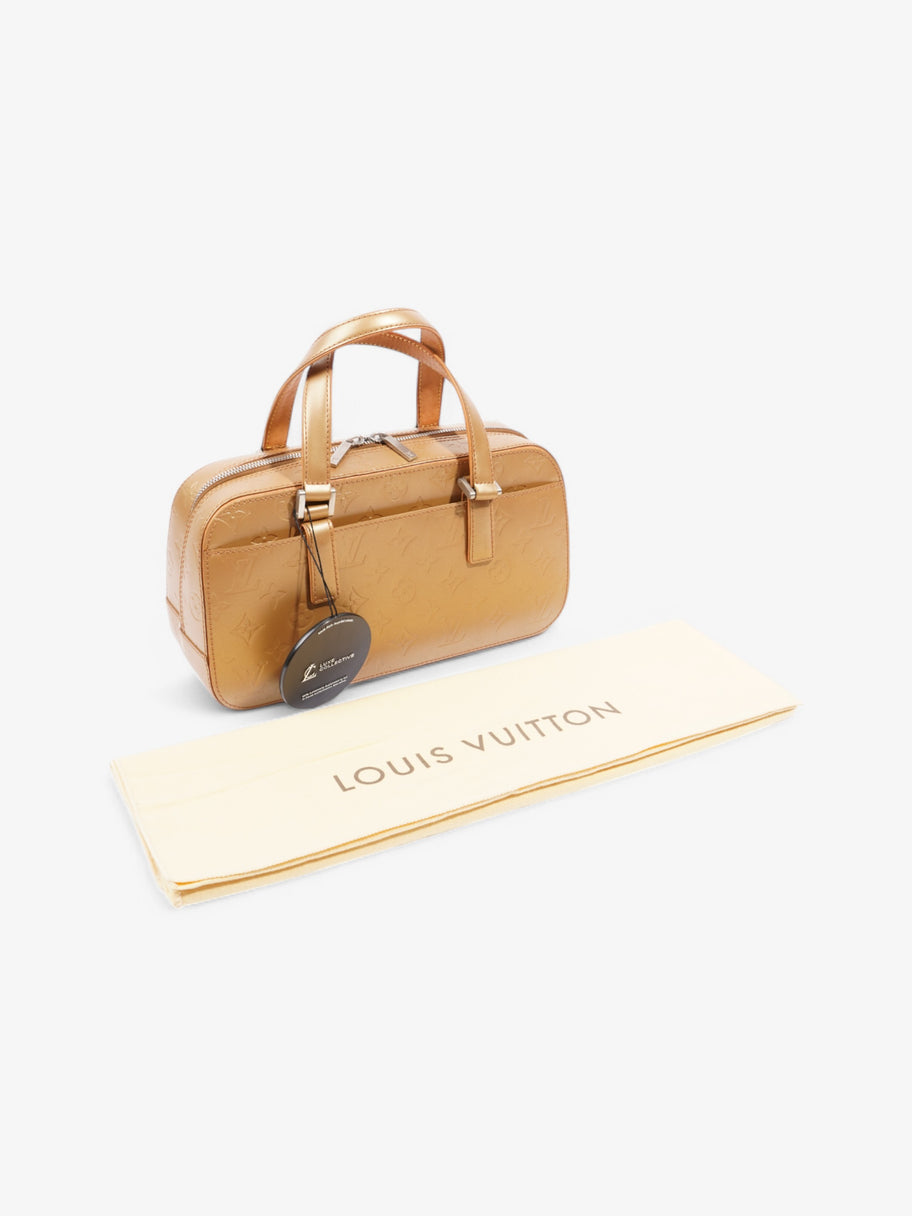 Louis Vuitton Monogram Mat Shelton Beige Embossed Leather Image 8