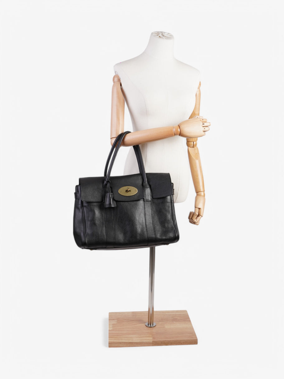 Mulberry Bayswater Black Leather Large Image 2