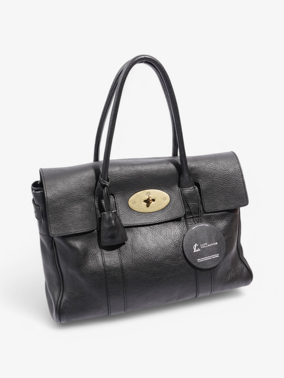 Mulberry Bayswater Black Leather Large Image 9