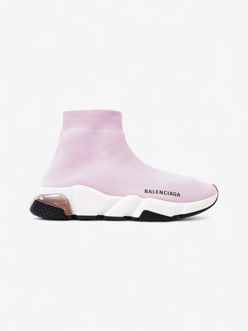  Balenciaga Speed Clear Sole Pink / Black Cotton EU 39 UK 6