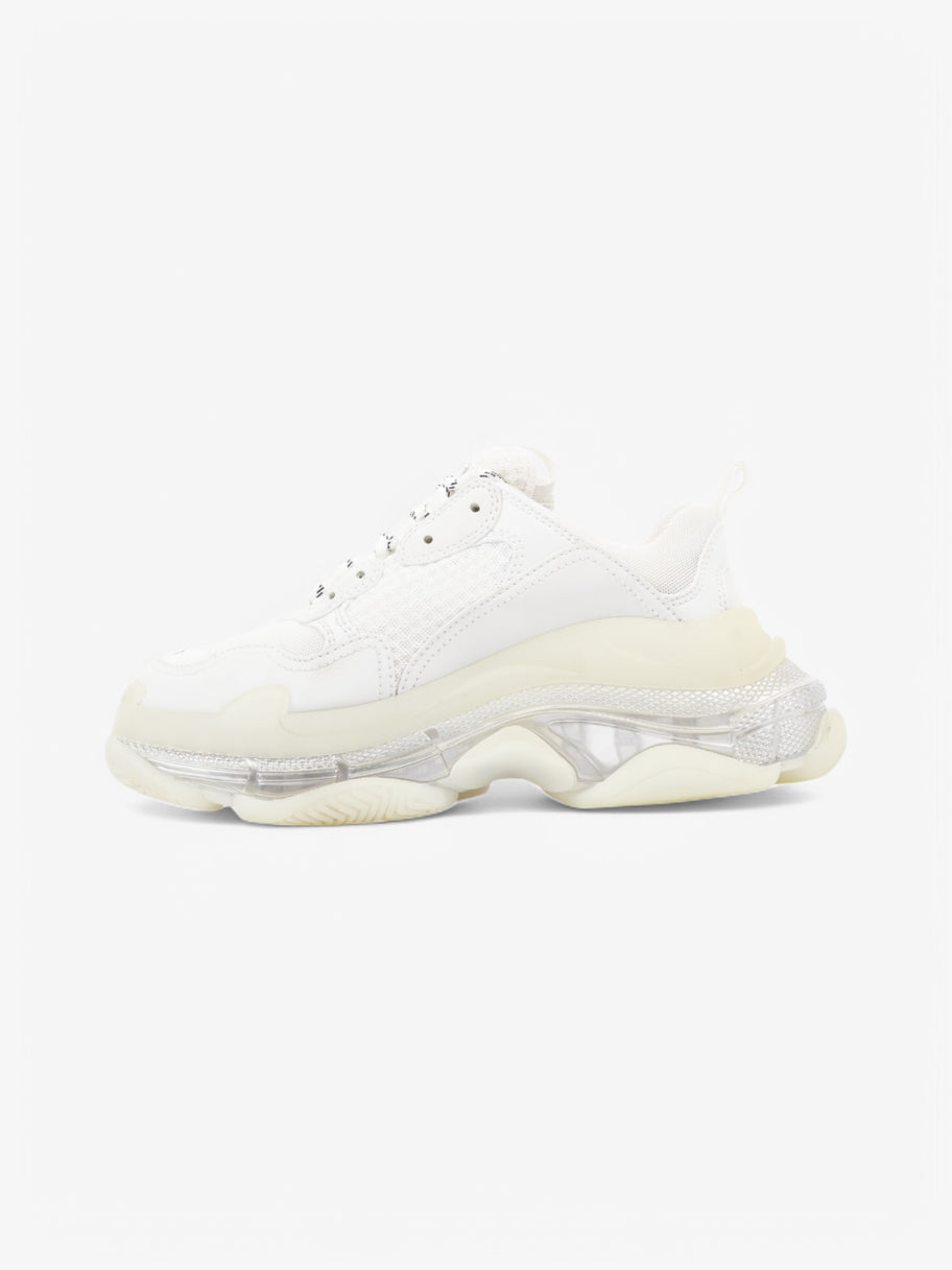 Balenciaga Triple S Clear Sole White  / Black Mesh EU 37 UK 4 Image 3