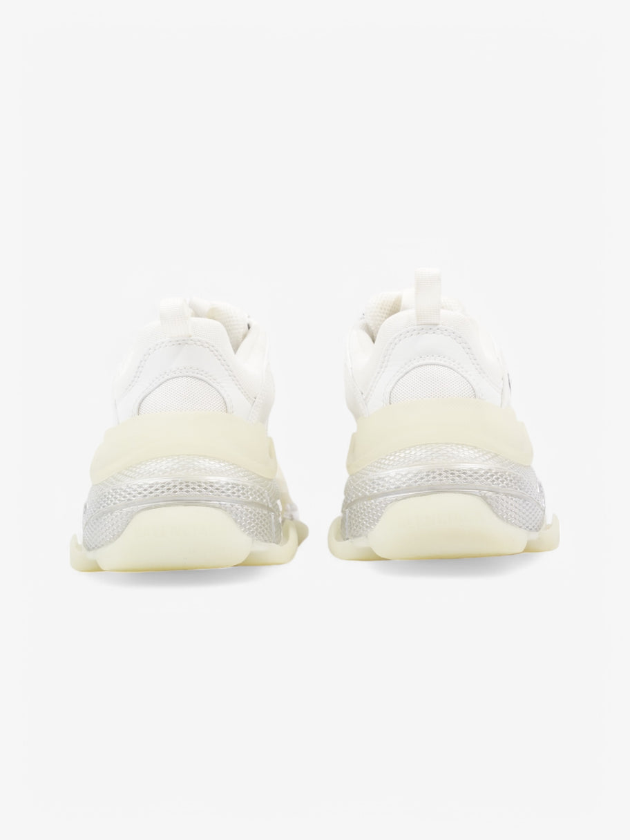 Balenciaga Triple S Clear Sole White  / Black Mesh EU 37 UK 4 Image 6