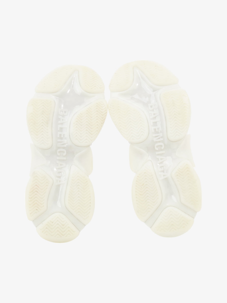 Balenciaga Triple S Clear Sole White  / Black Mesh EU 37 UK 4 Image 7