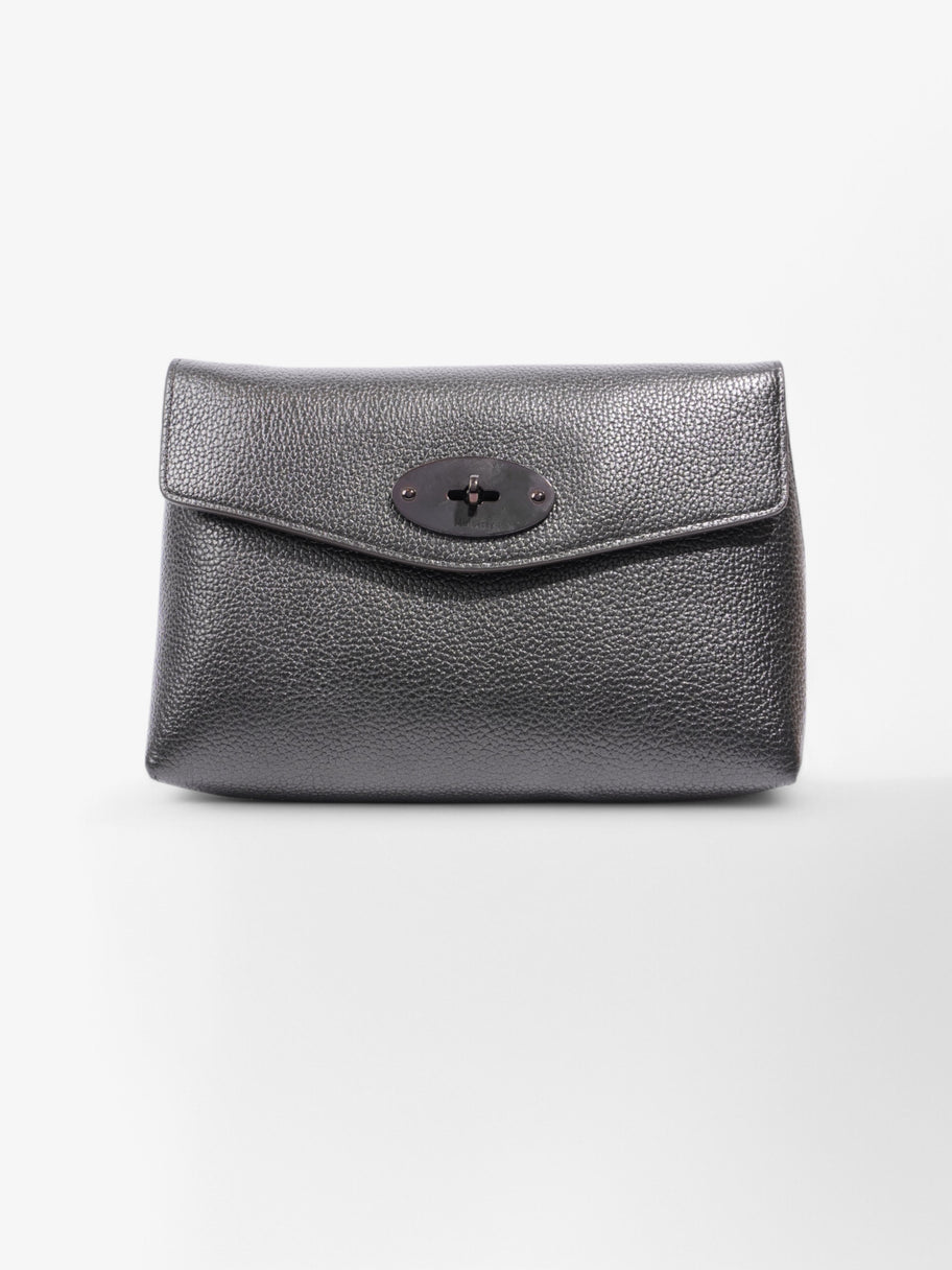 Mulberry Darley Cosmetic Pouch Black Leather Image 1