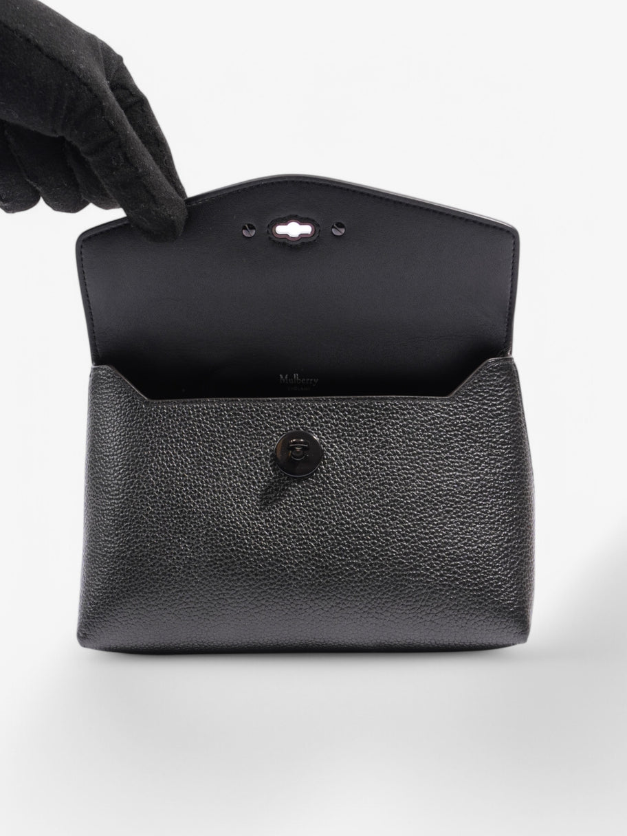 Mulberry Darley Cosmetic Pouch Black Leather Image 6
