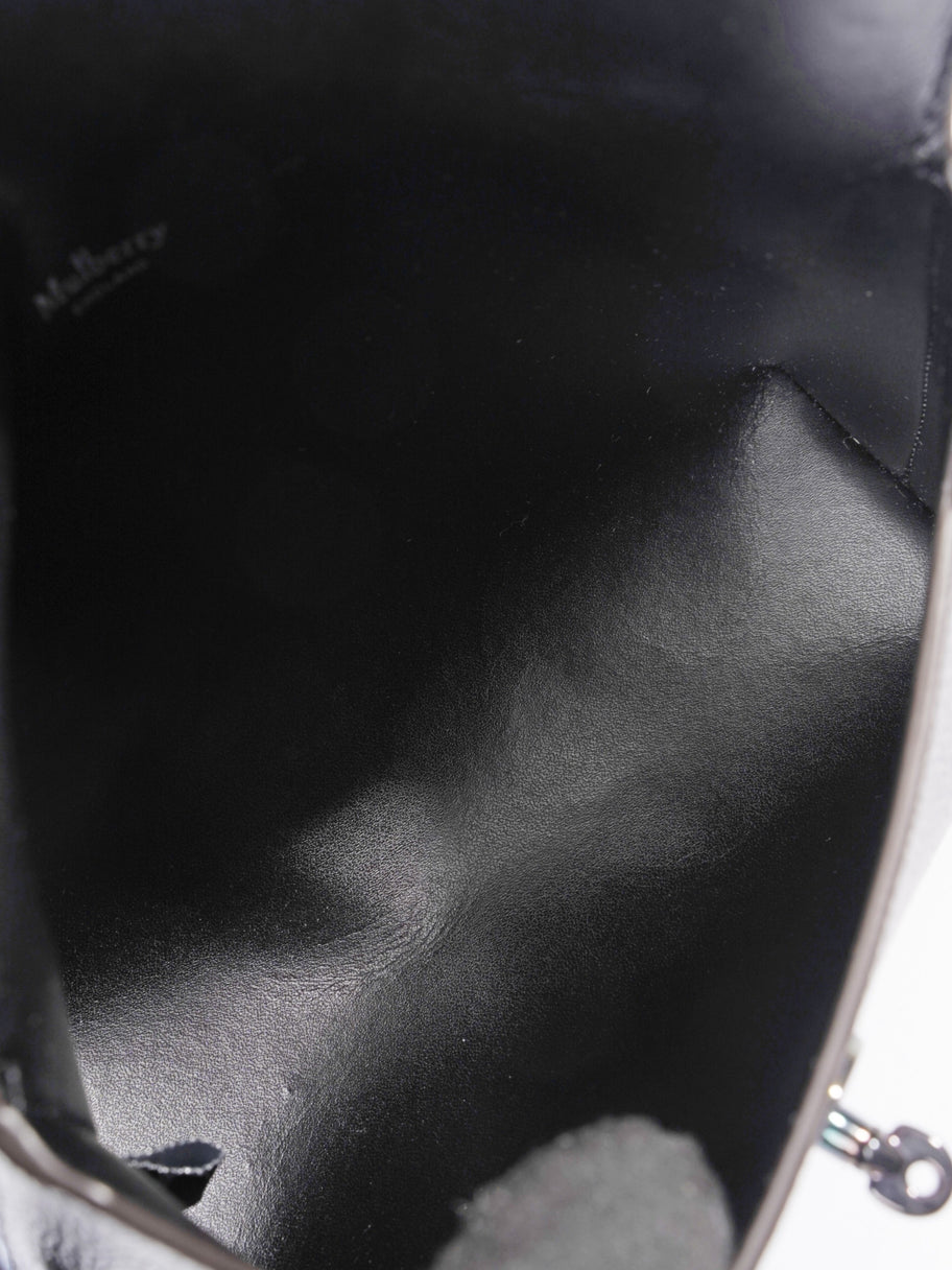 Mulberry Darley Cosmetic Pouch Black Leather Image 7