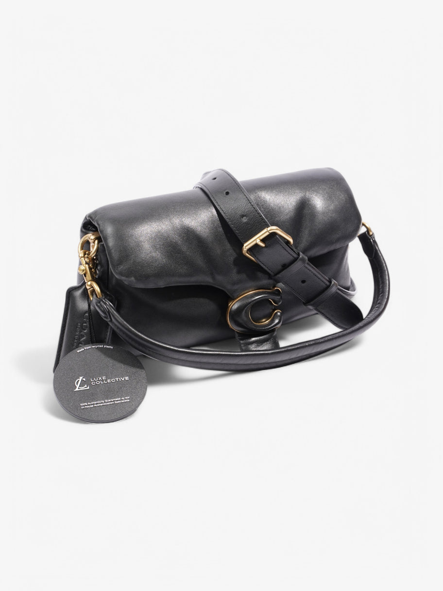 Coach Pillow Tabby Black Leather Image 11