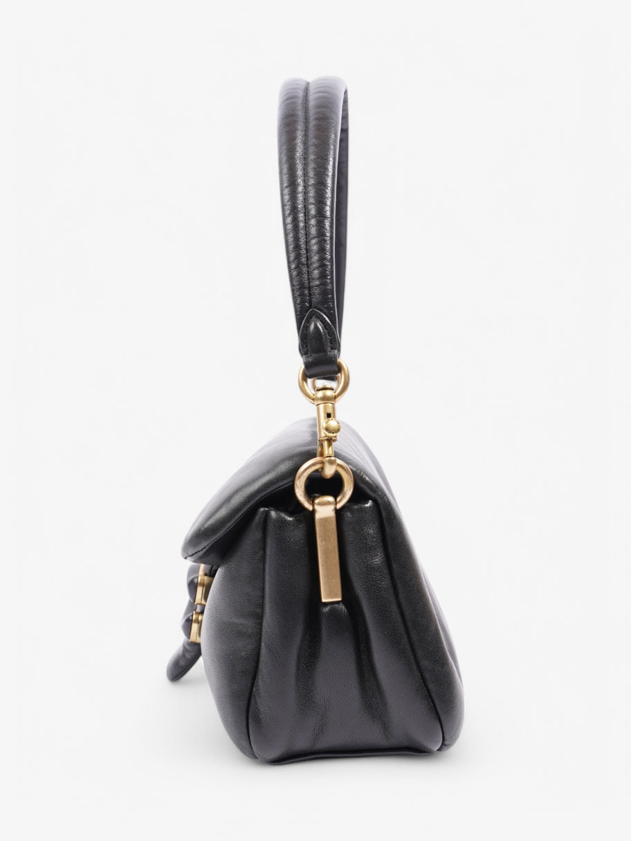 Coach Pillow Tabby Black Leather Image 3