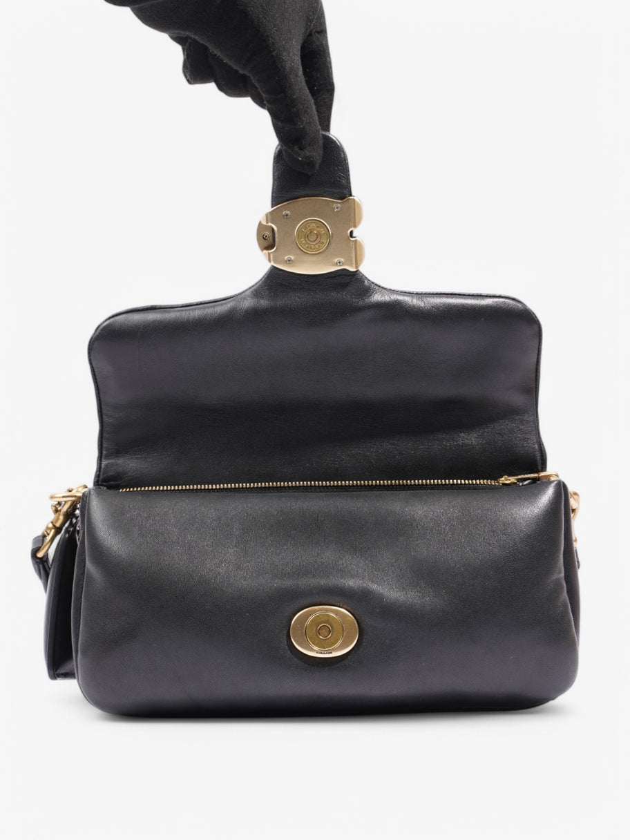 Coach Pillow Tabby Black Leather Image 8