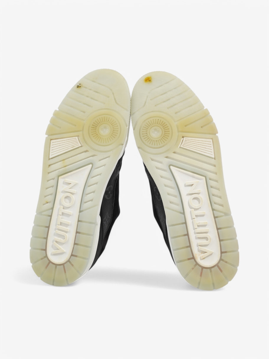 Louis Vuitton LV Trainer Sneakers Black / Grey Leather EU 42 UK 8 Image 7