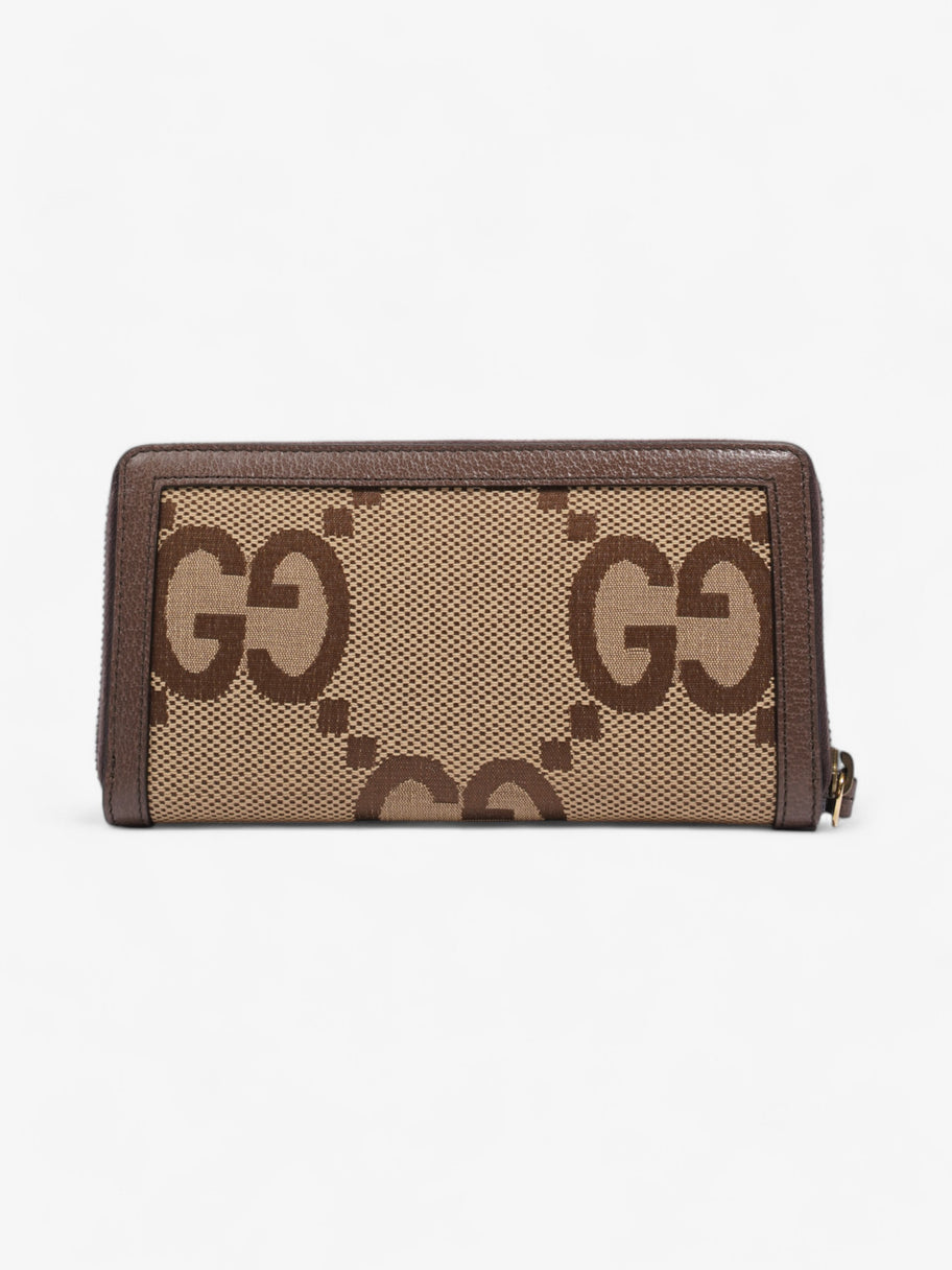 Gucci Diana Jumbo GG Wallet Camel / Ebony Canvas Image 2