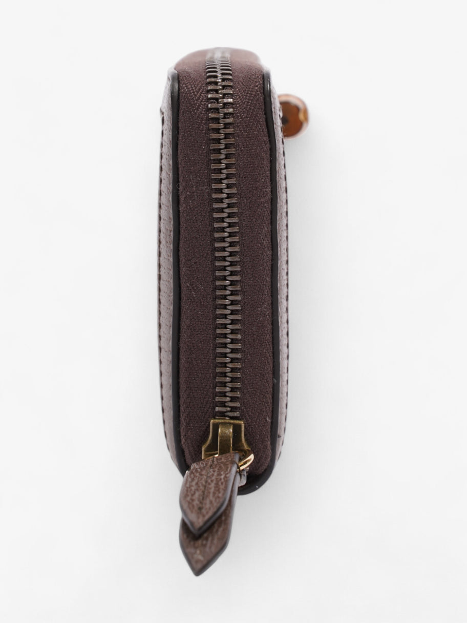 Gucci Diana Jumbo GG Wallet Camel / Ebony Canvas Image 4