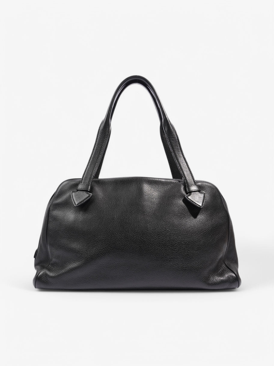 Loewe Heritage Shoulder Bag Black Leather Image 4