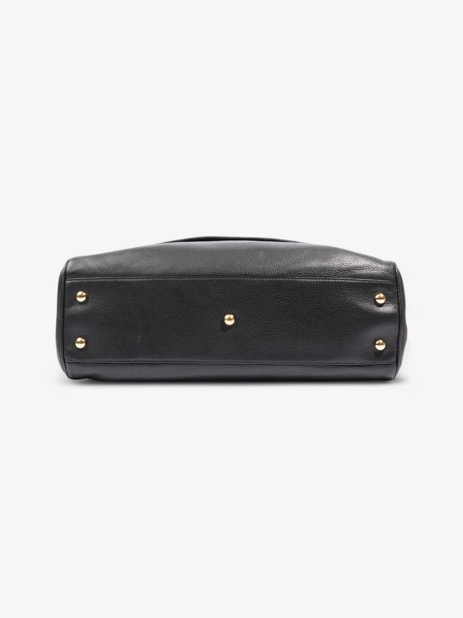 Loewe Heritage Shoulder Bag Black Leather Image 6