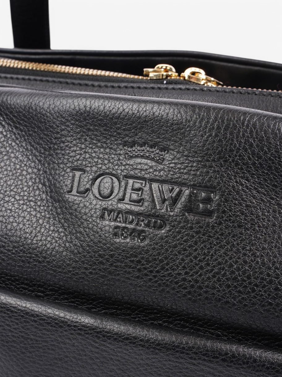 Loewe Heritage Shoulder Bag Black Leather Image 7