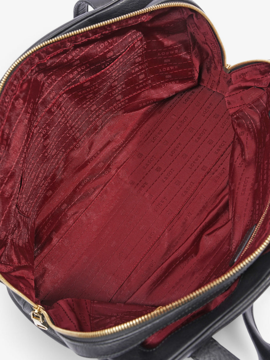 Loewe Heritage Shoulder Bag Black Leather Image 9