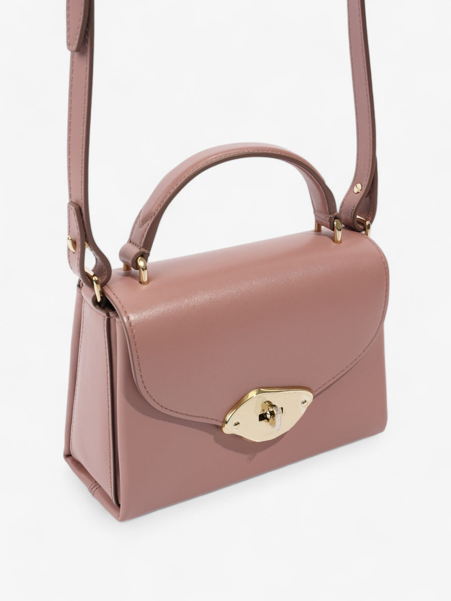 Mulberry Lana Top Handle Autumn Rose Leather Small Image 7