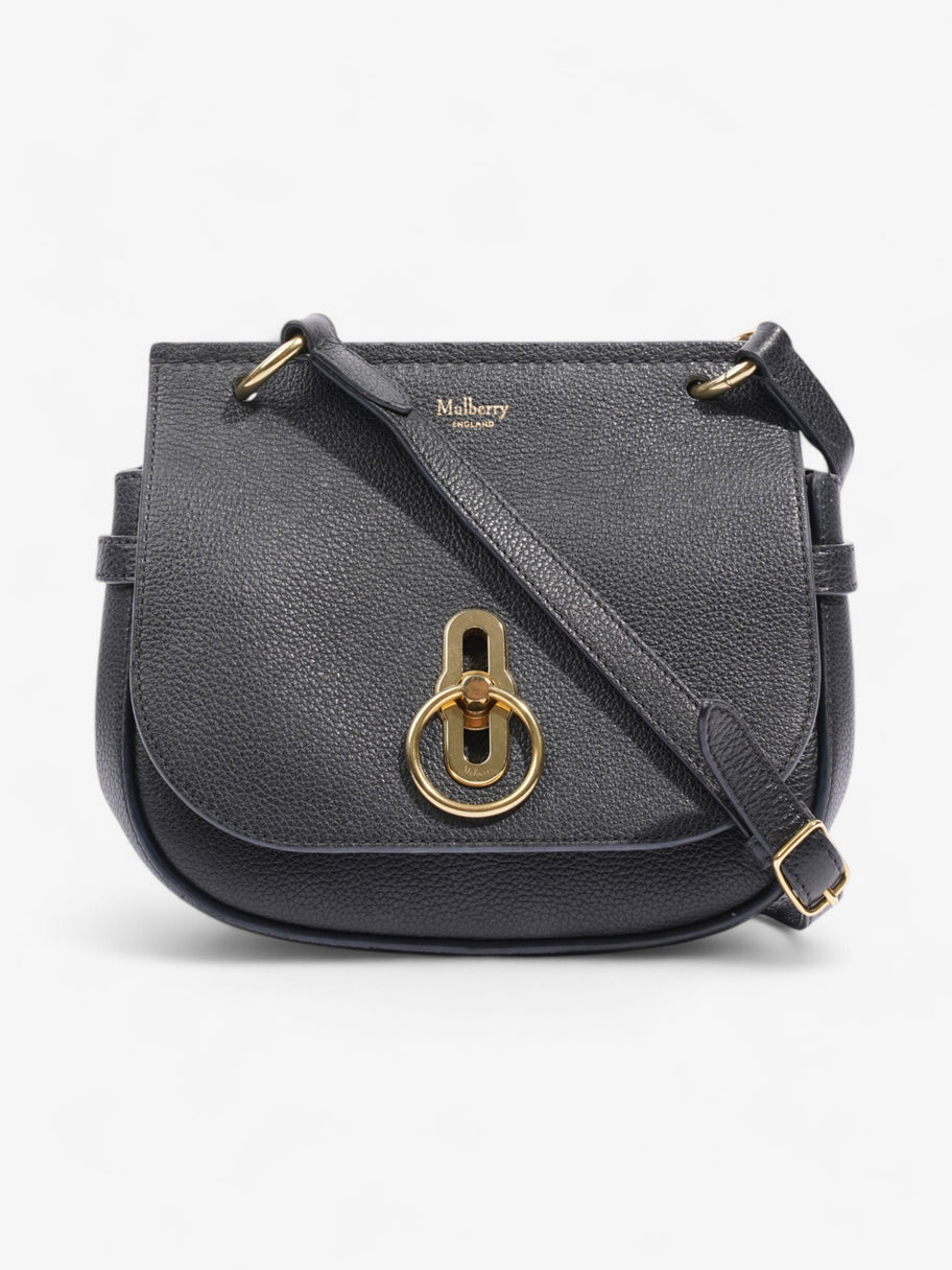 Mulberry Amberley Satchel Black Grained Leather Small Image 1