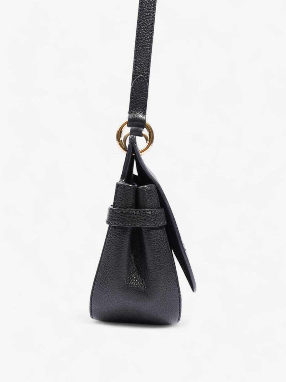 Mulberry Amberley Satchel Black Grained Leather Small Image 5