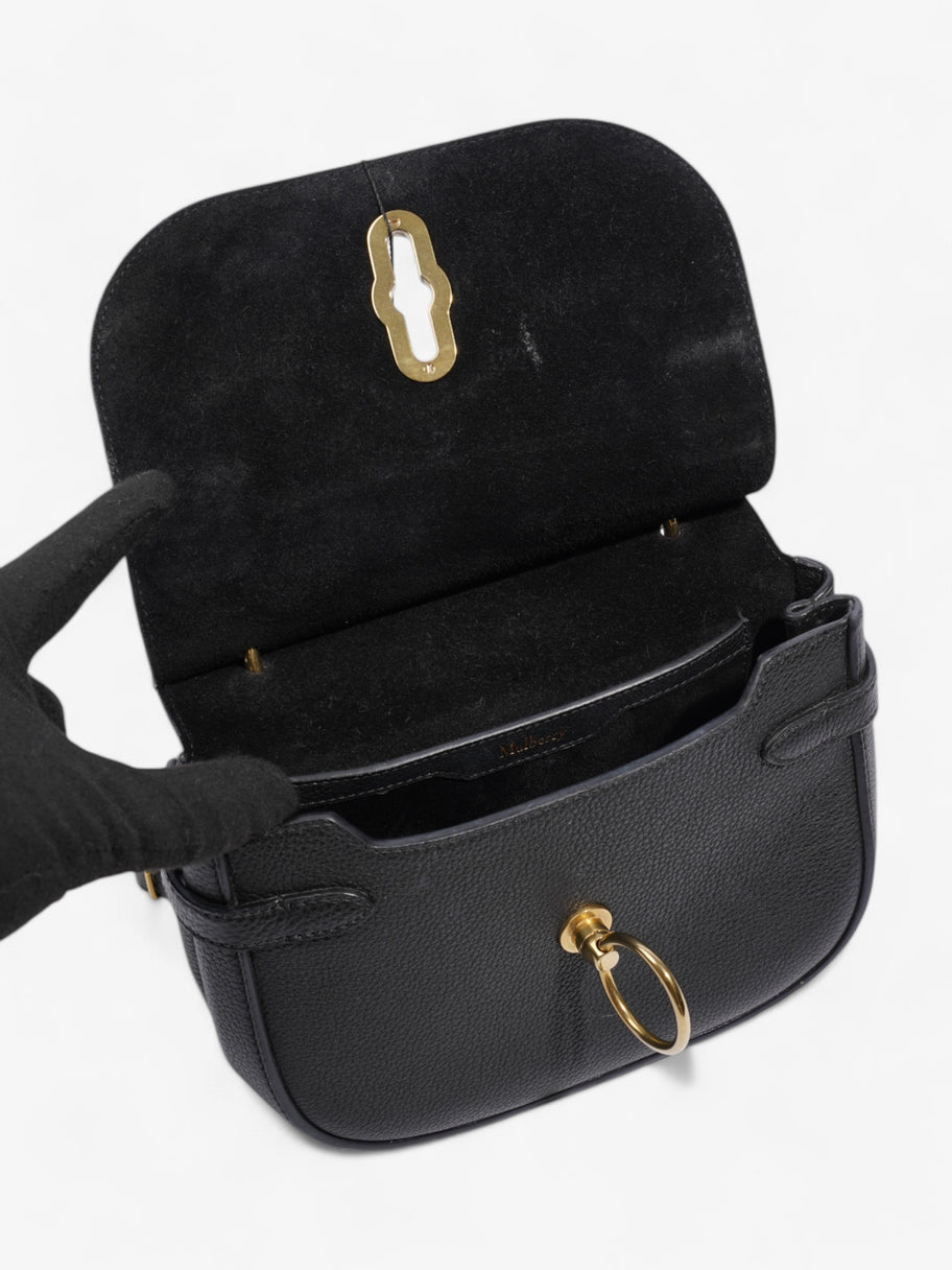 Mulberry Amberley Satchel Black Grained Leather Small Image 7