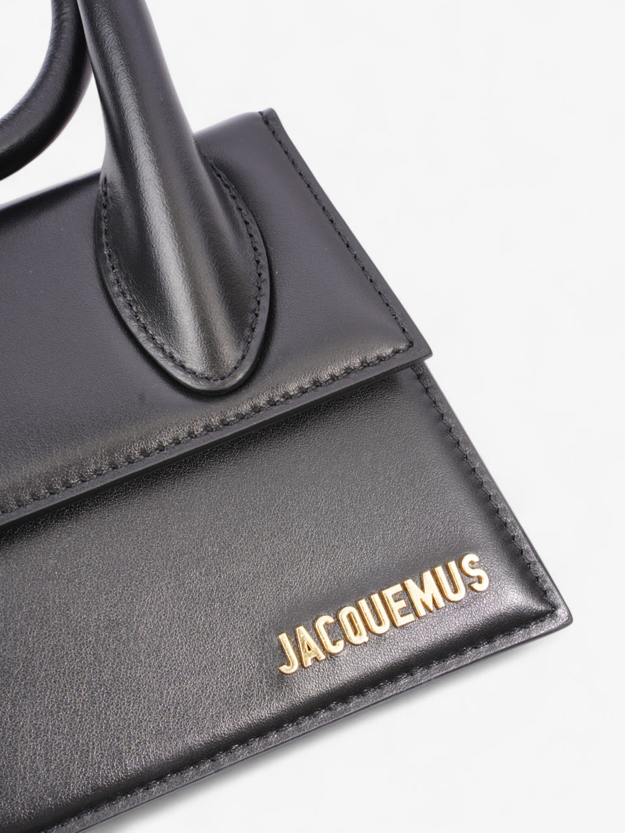 Jacquemus The knot Chiquito Black Leather Image 7