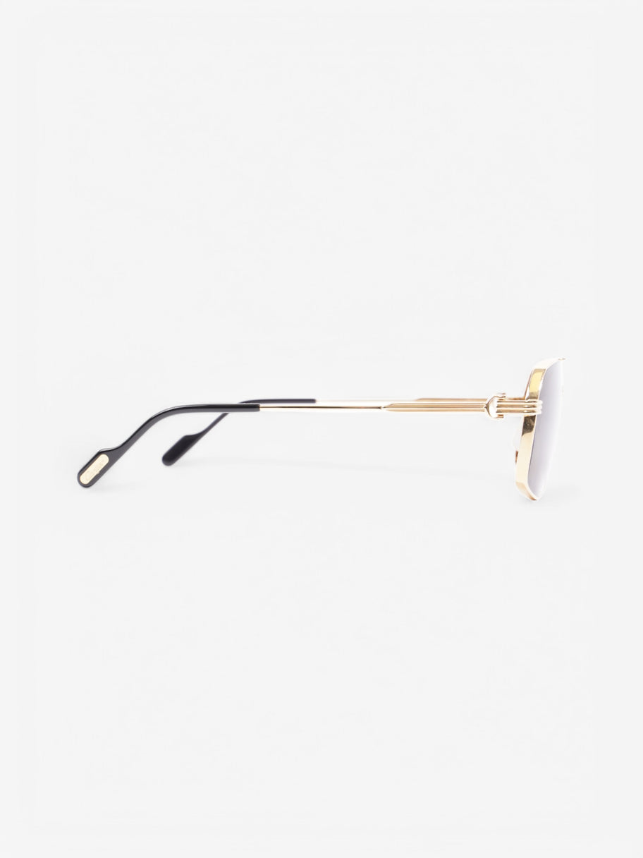 Cartier B63E91KY Sunglasses Gold Base Metal 145mm Image 4