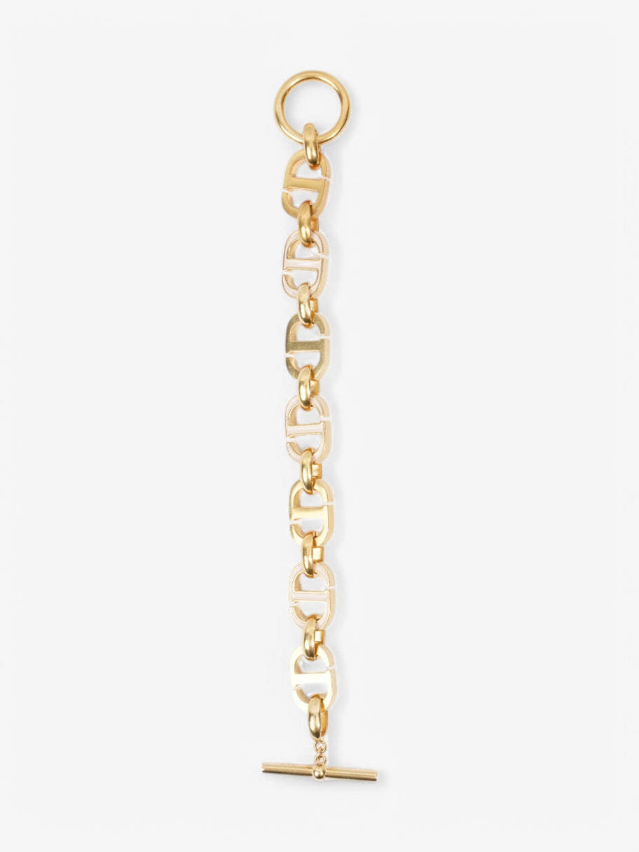 Christian Dior CD Bracelet Gold Base Metal Image 3