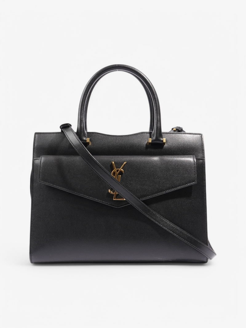  Saint Laurent Uptown Black Leather Medium