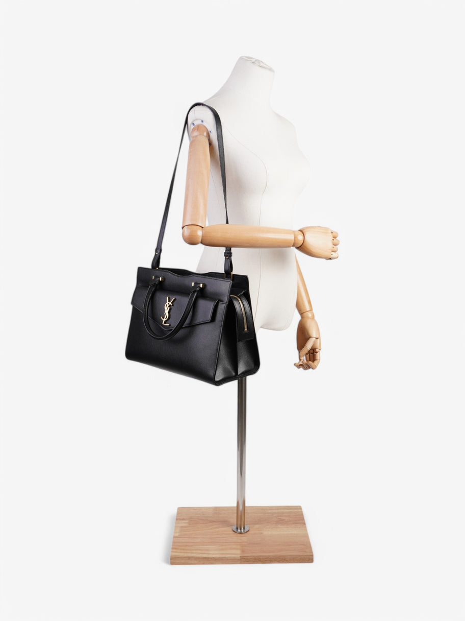Saint Laurent Uptown Black Leather Medium Image 2