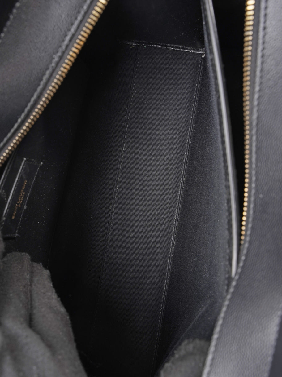 Saint Laurent Uptown Black Leather Medium Image 8