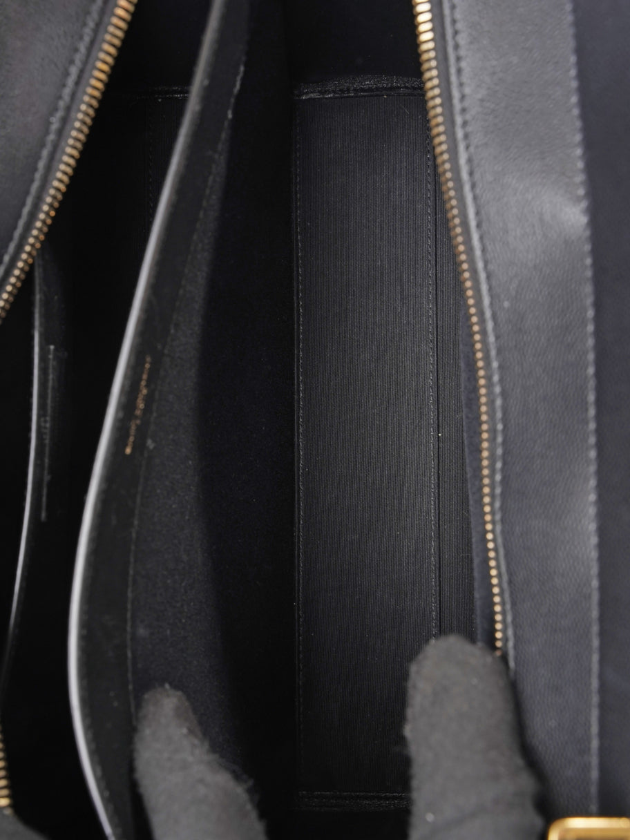 Saint Laurent Uptown Black Leather Medium Image 9