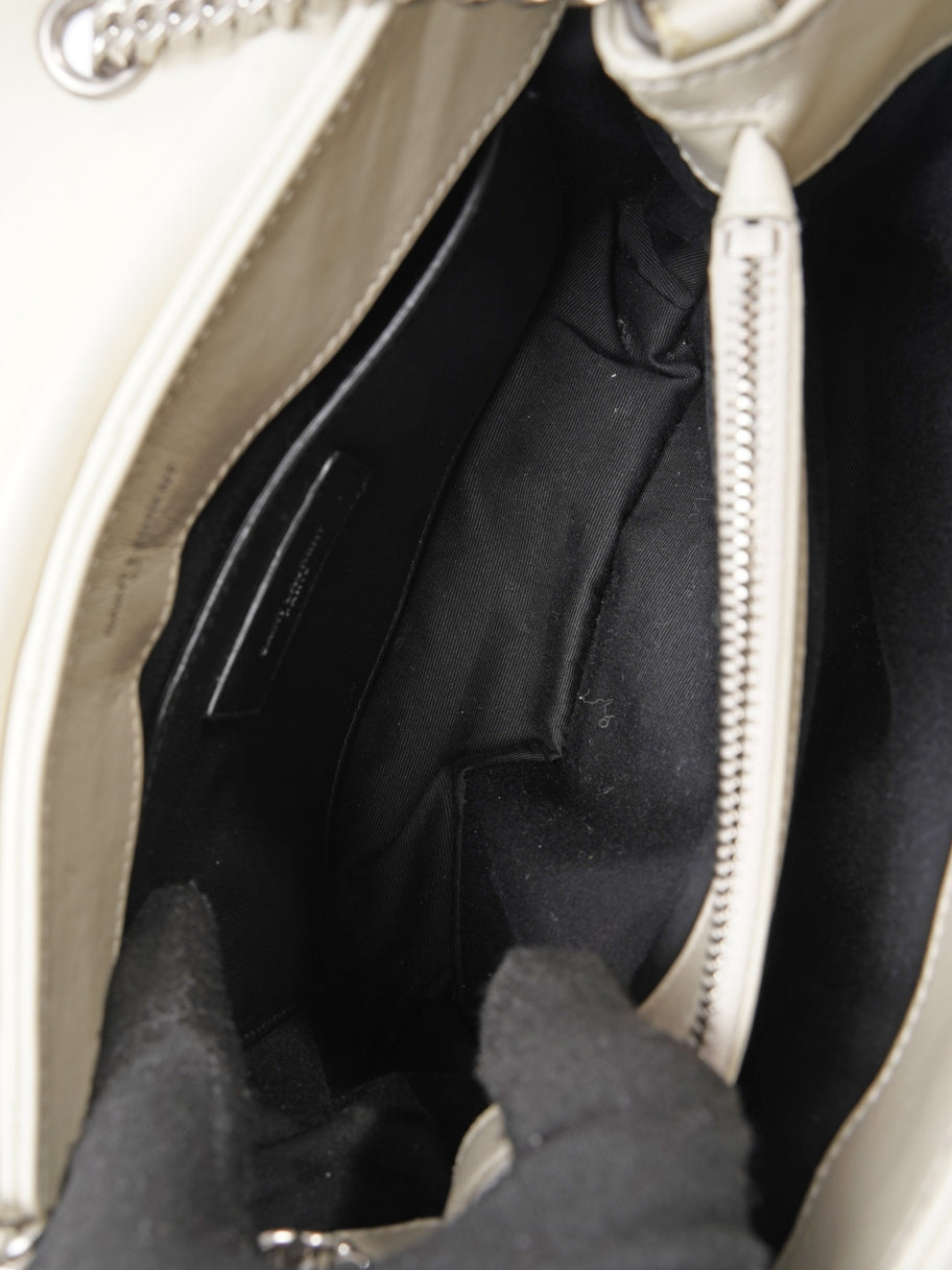 Saint Laurent Loulou White Leather Small Image 10
