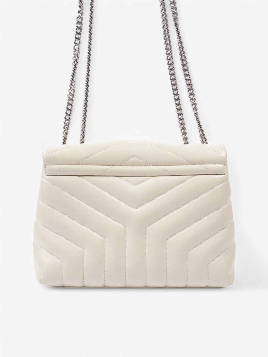 Saint Laurent Loulou White Leather Small Image 4