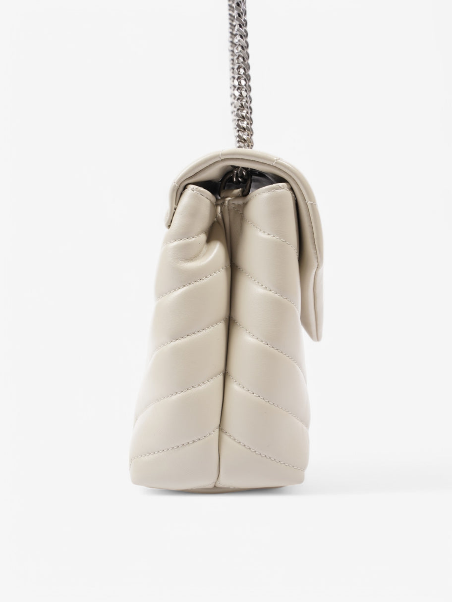 Saint Laurent Loulou White Leather Small Image 5
