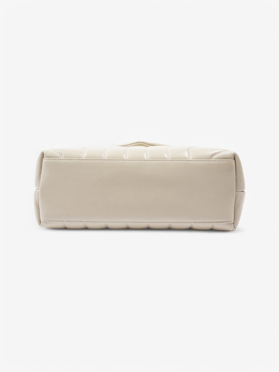 Saint Laurent Loulou White Leather Small Image 6