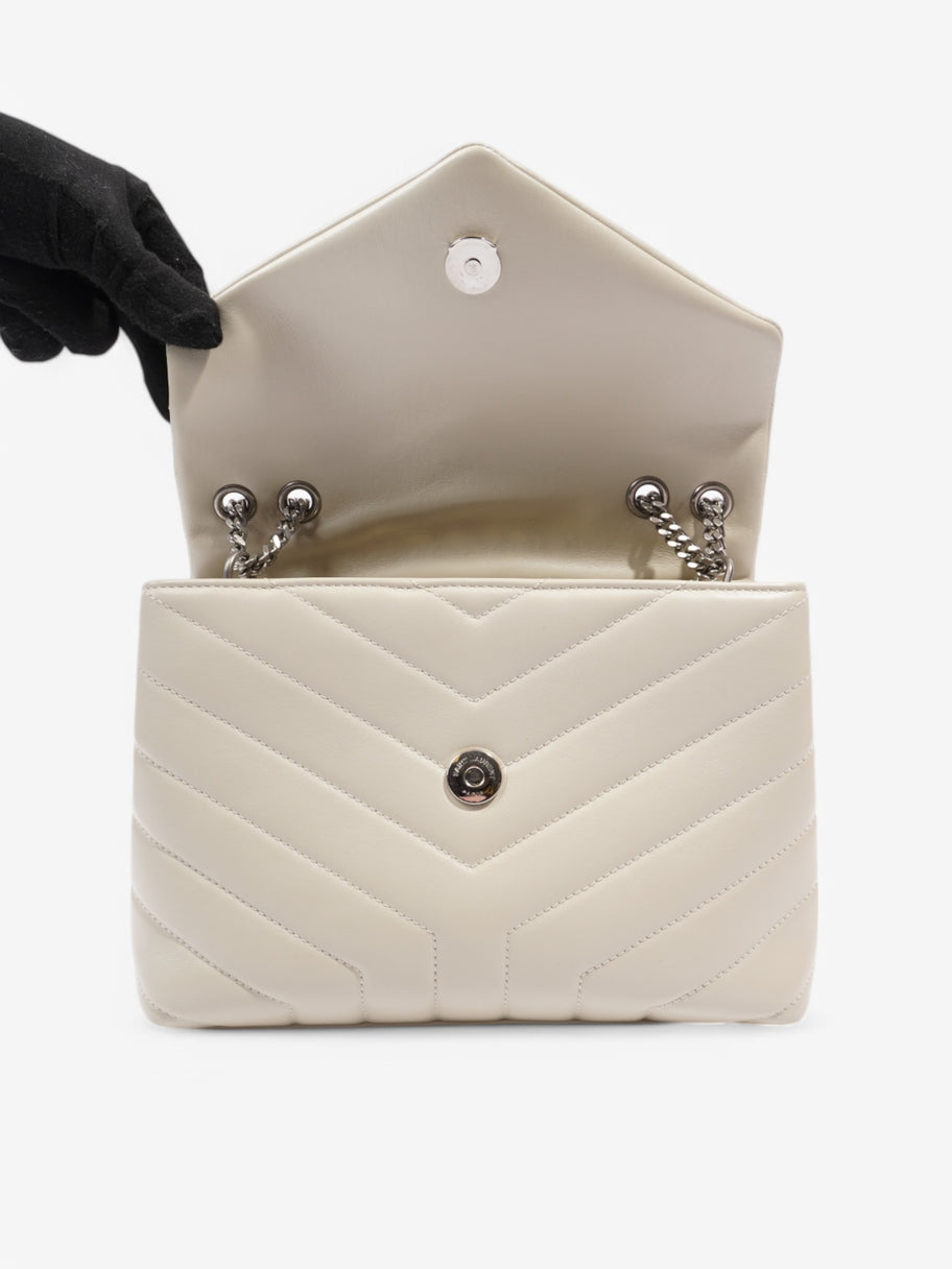 Saint Laurent Loulou White Leather Small Image 7