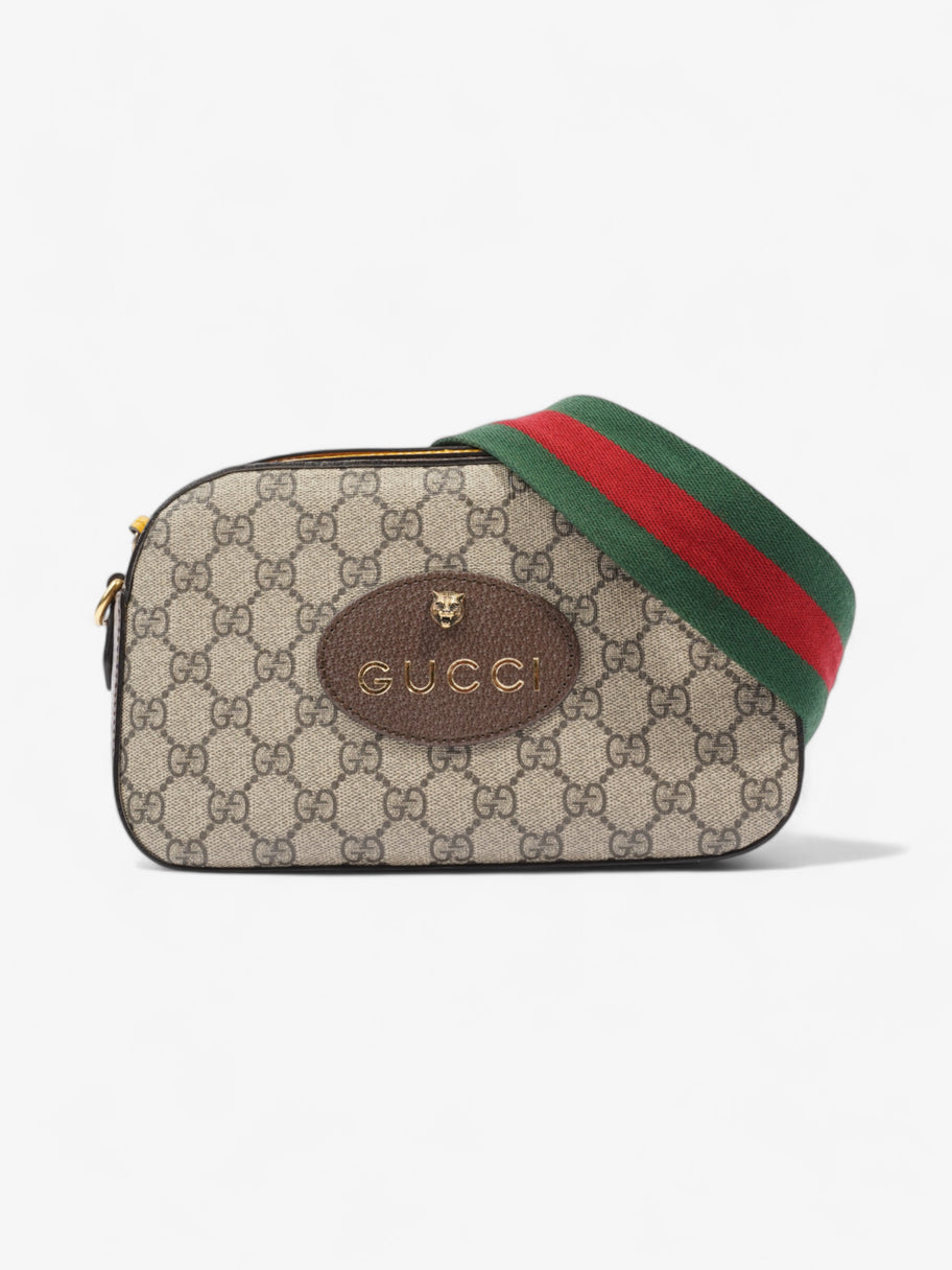 Gucci Messenger Bag GG Supreme / Yellow Coated Canvas Image 1