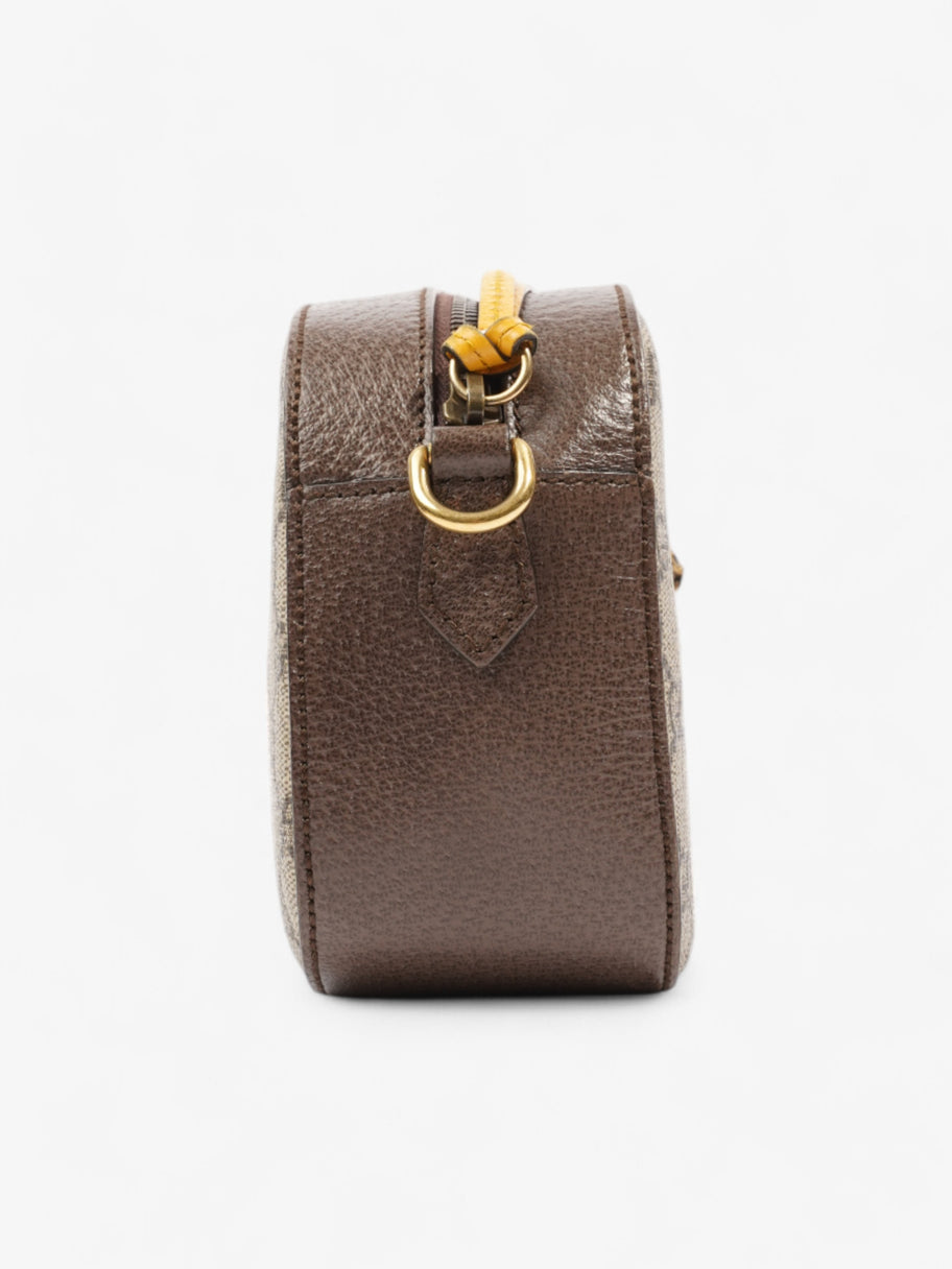 Gucci Messenger Bag GG Supreme / Yellow Coated Canvas Image 5