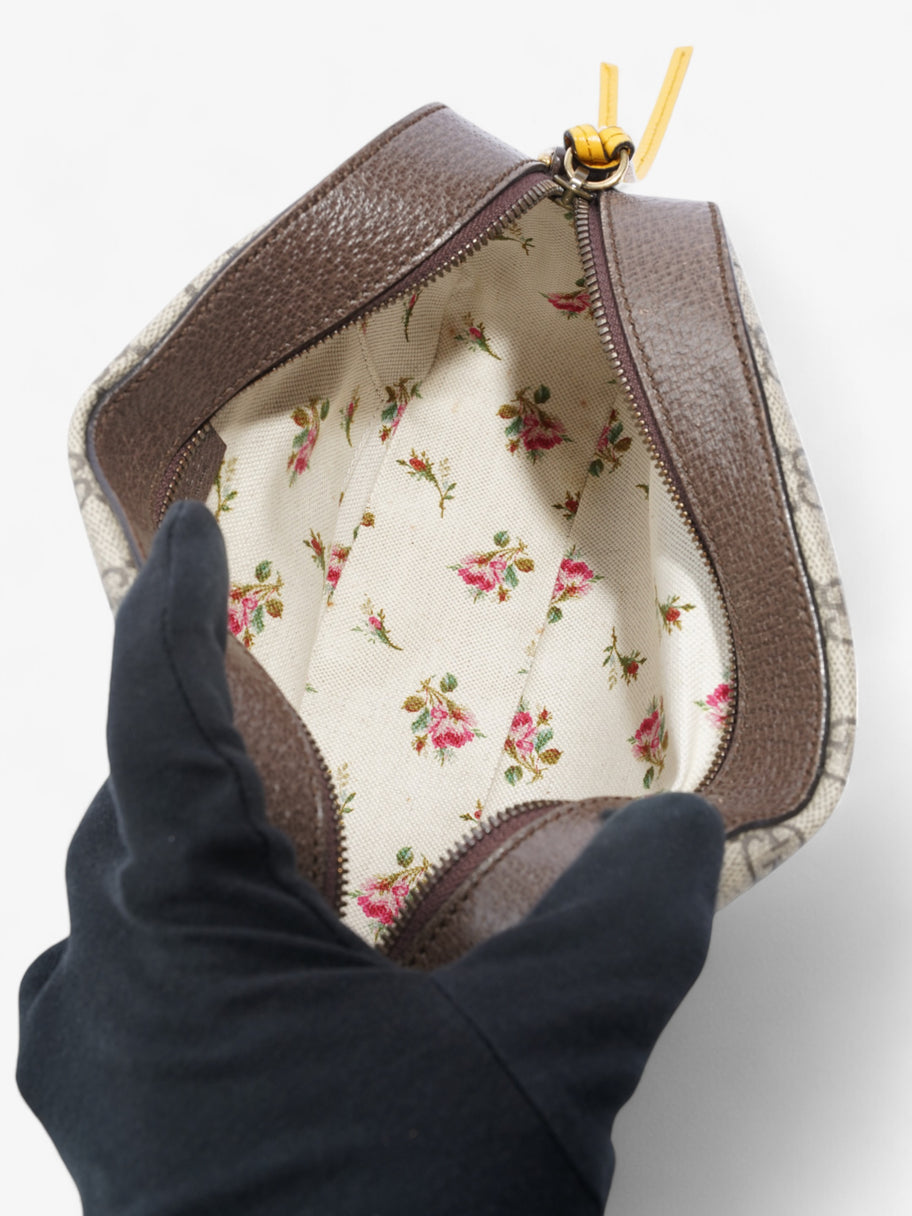 Gucci Messenger Bag GG Supreme / Yellow Coated Canvas Image 7