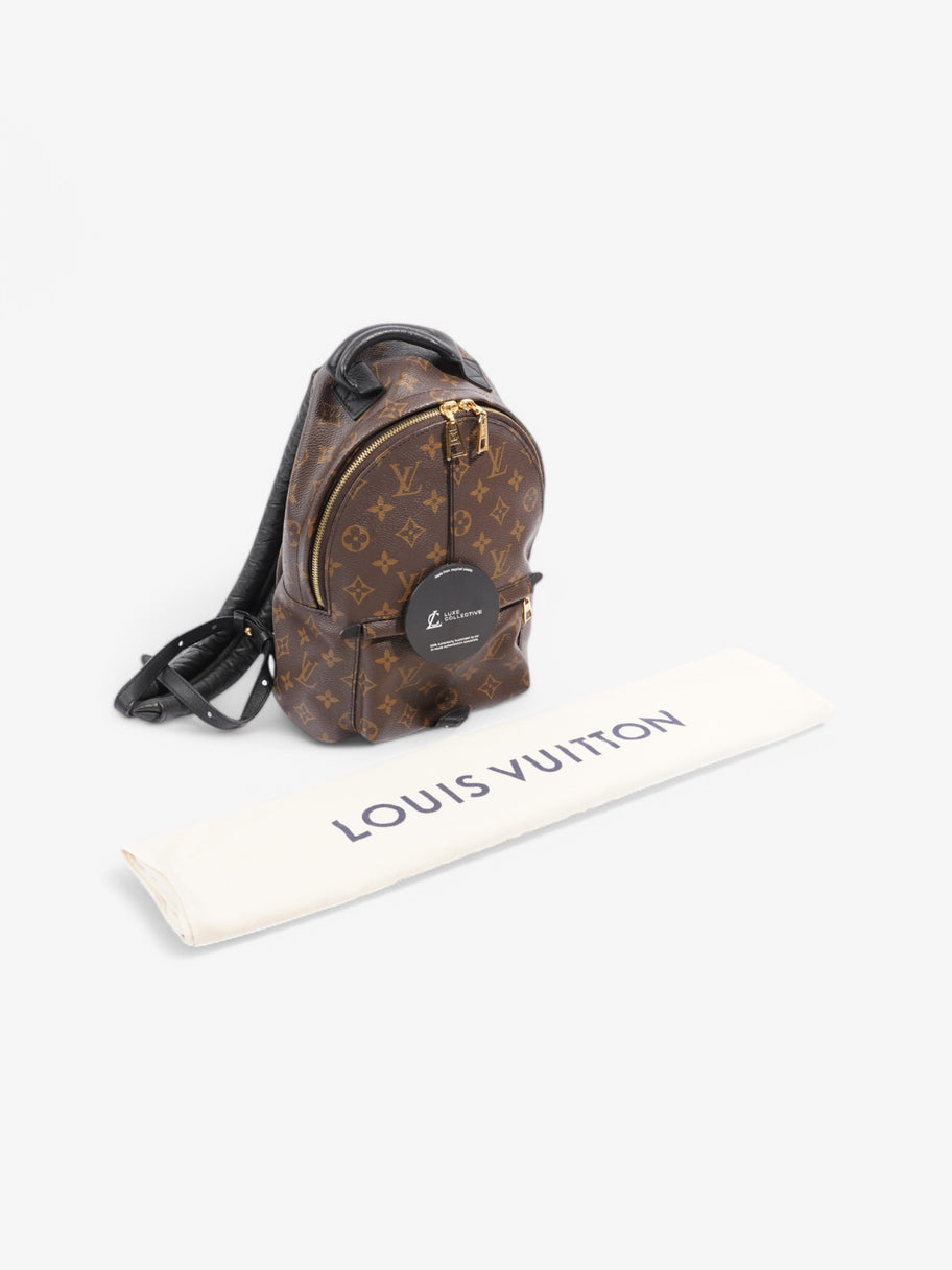 Louis Vuitton Palm Springs Monogram / Black Coated Canvas Medium Image 10
