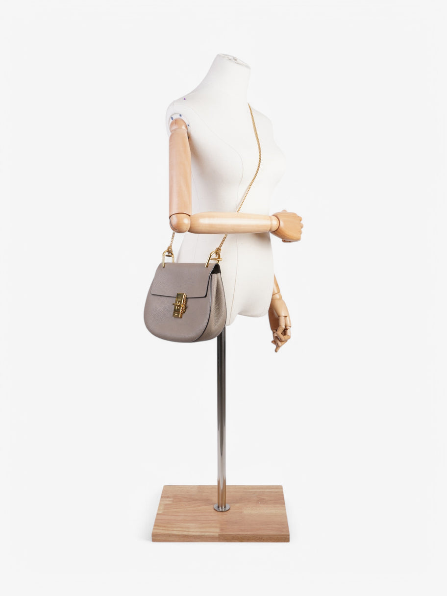 Chloe Drew Greige Leather Image 2