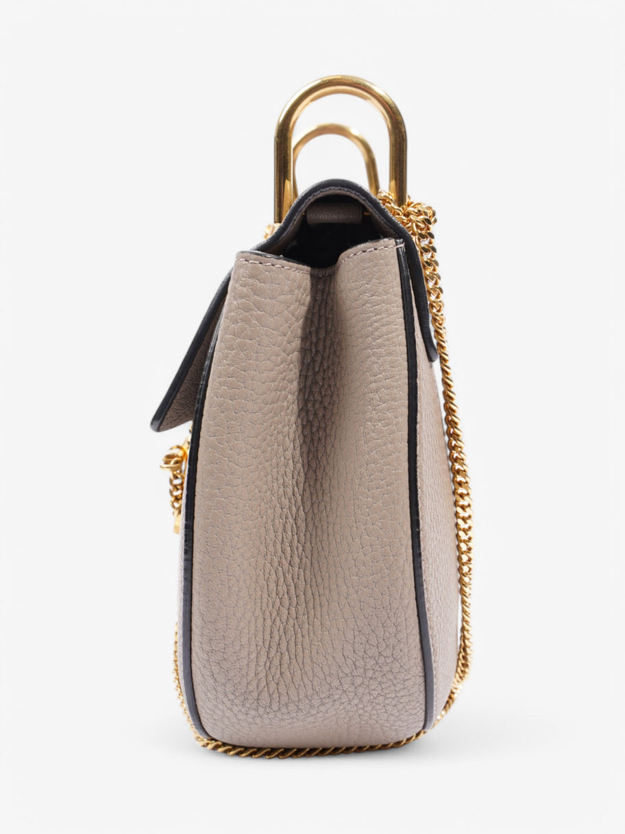 Chloe Drew Greige Leather Image 3
