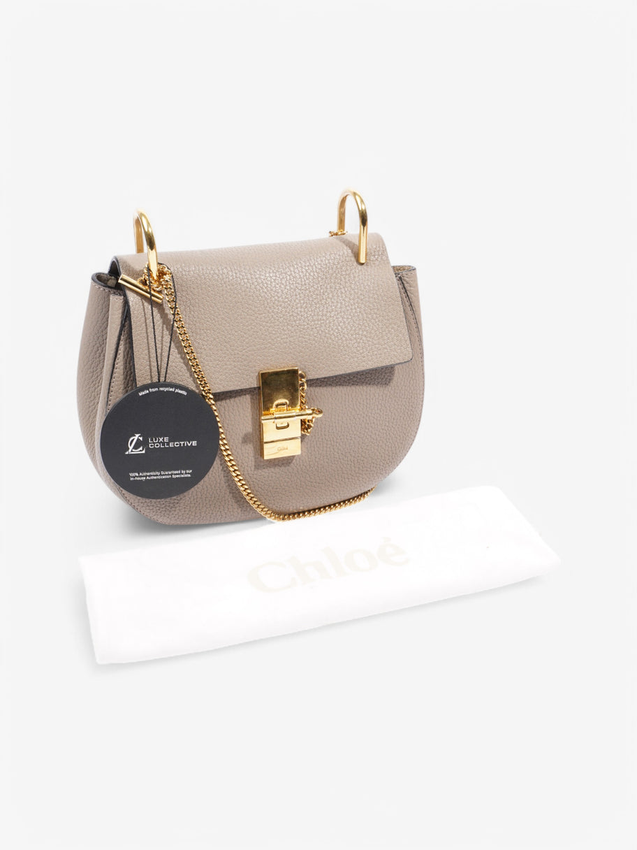 Chloe Drew Greige Leather Image 9