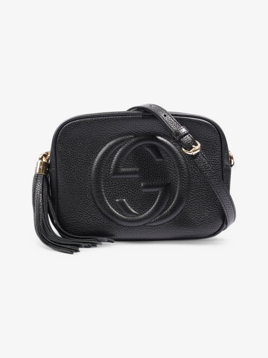 Gucci Soho Disco Bag Black Calfskin Leather Small Image 1