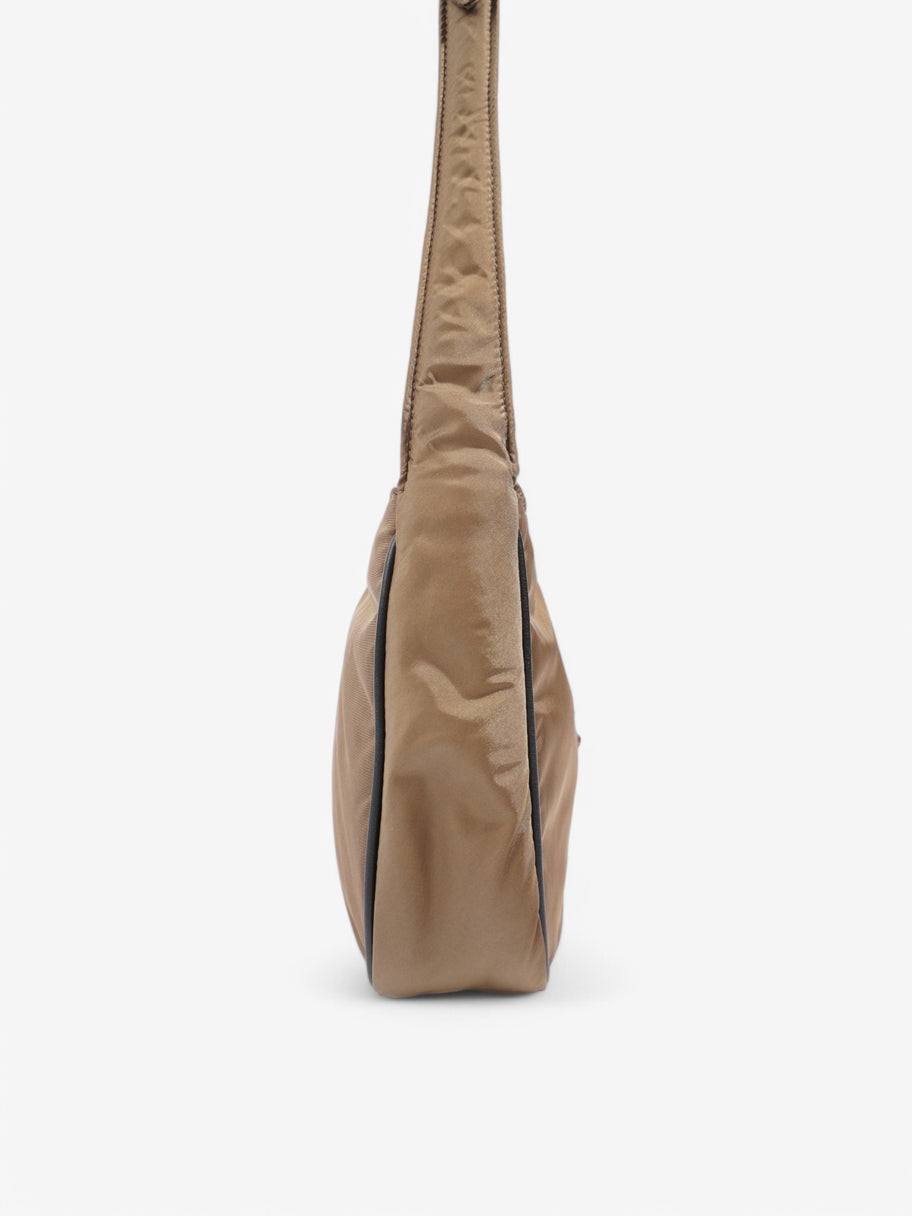 Saint Laurent 5 a 7 Shoulder Bag Khaki Nylon Image 6