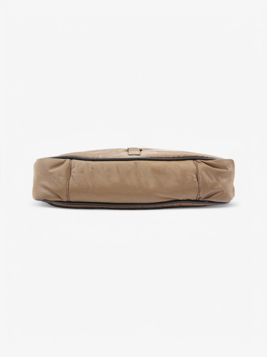 Saint Laurent 5 a 7 Shoulder Bag Khaki Nylon Image 7