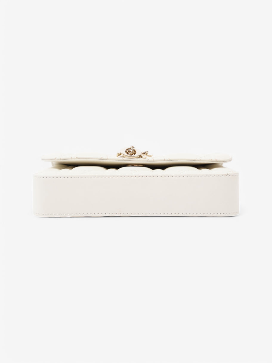 Christian Dior My Dior Talk Phone Pouch White  Leather Image 6