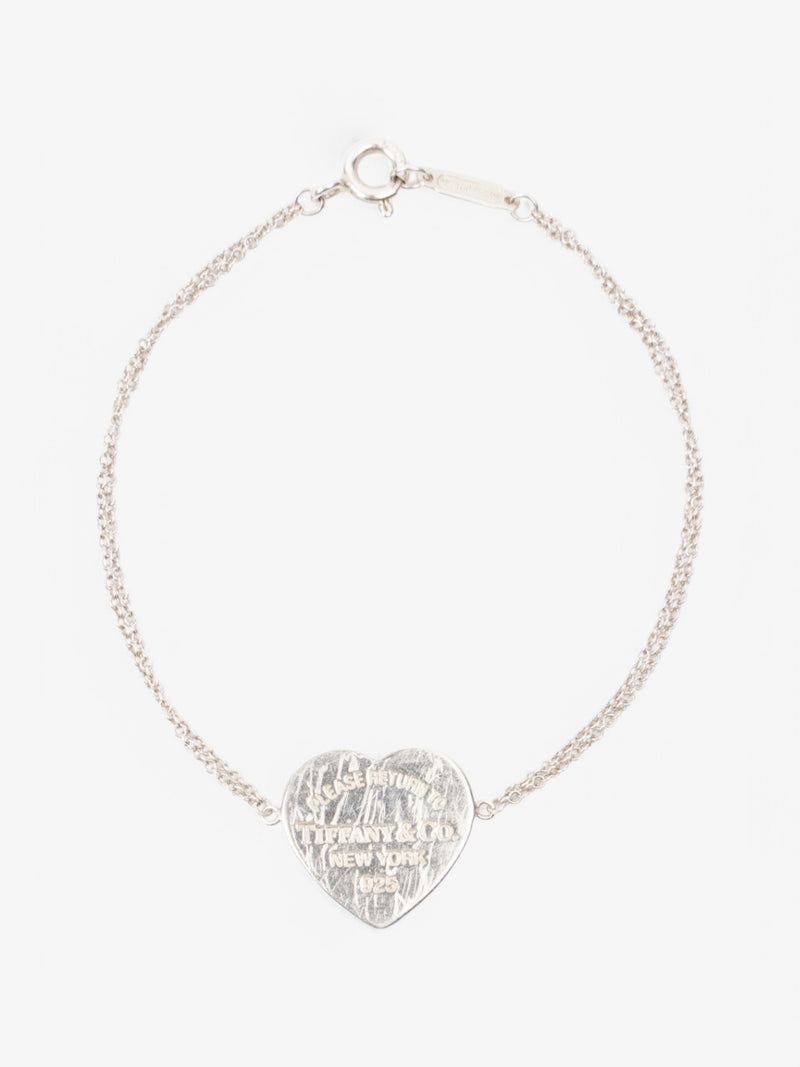  Tiffany and Co Heart Bracelet Silver Silver Sterling