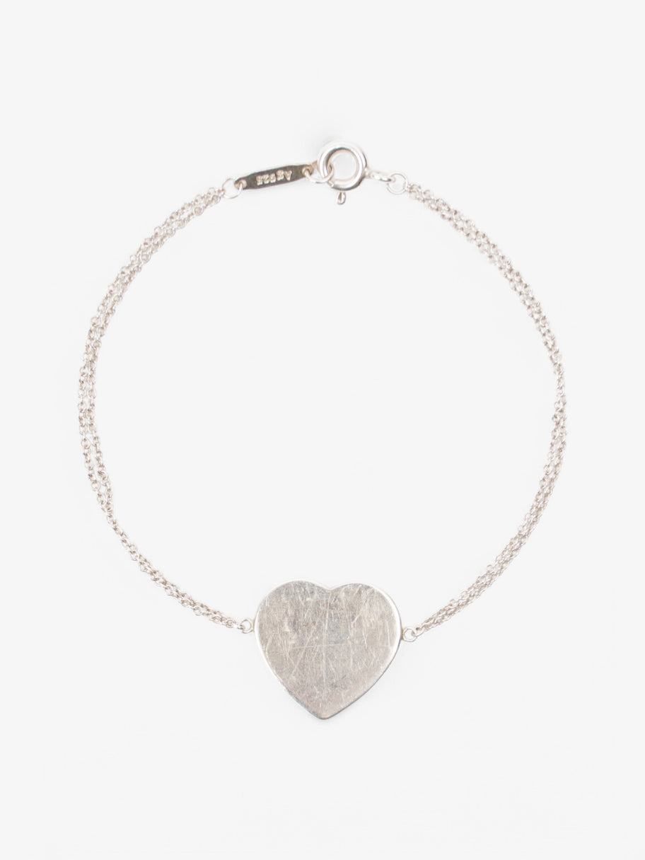 Tiffany and Co Heart Bracelet Silver Silver Sterling Image 2