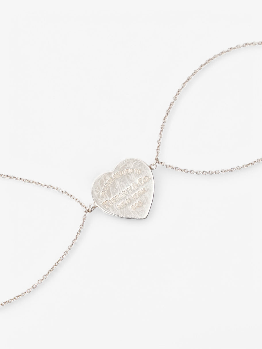 Tiffany and Co Heart Bracelet Silver Silver Sterling Image 4
